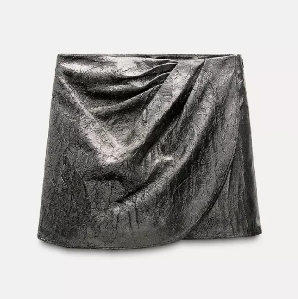 Elegant Silver Skirt